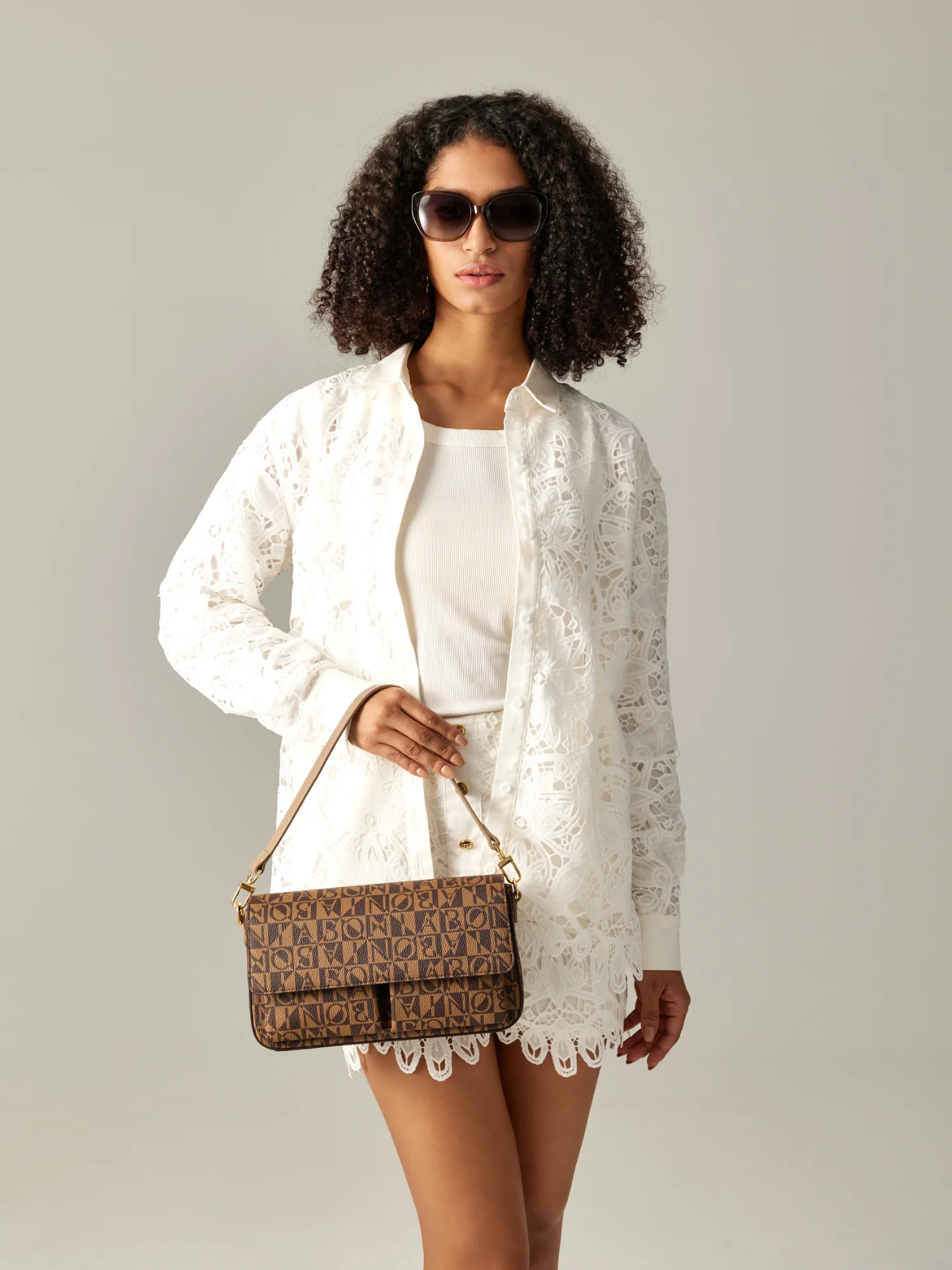 Eterna Monogram Shoulder Bag - Image 7