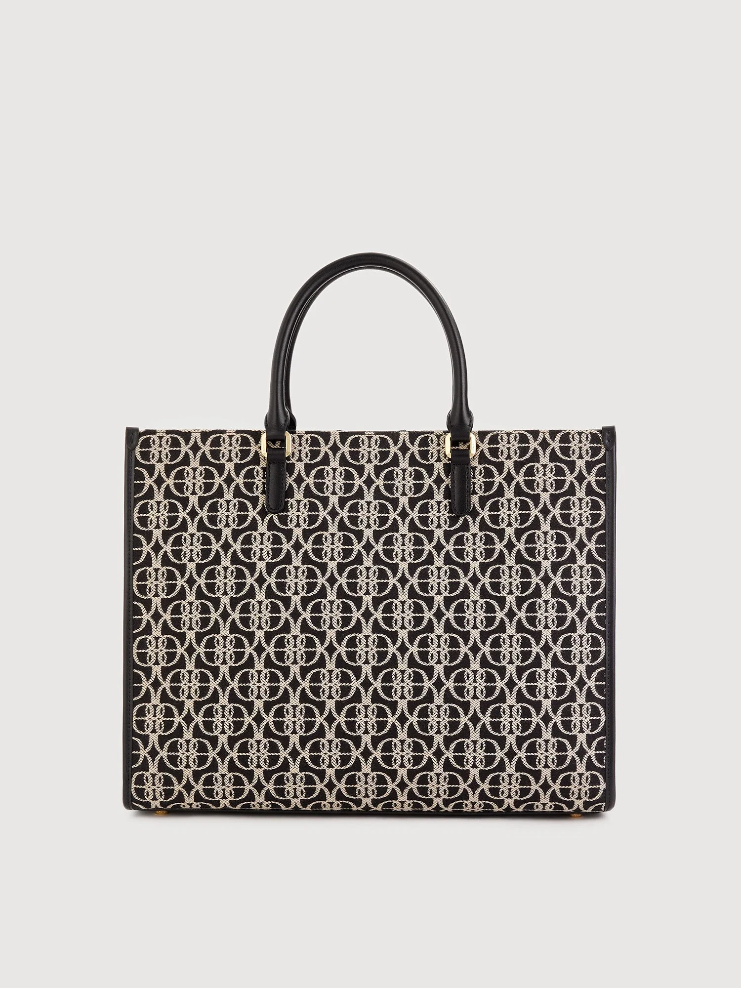 Nadia Large Monogram Tote Bag - Image 4