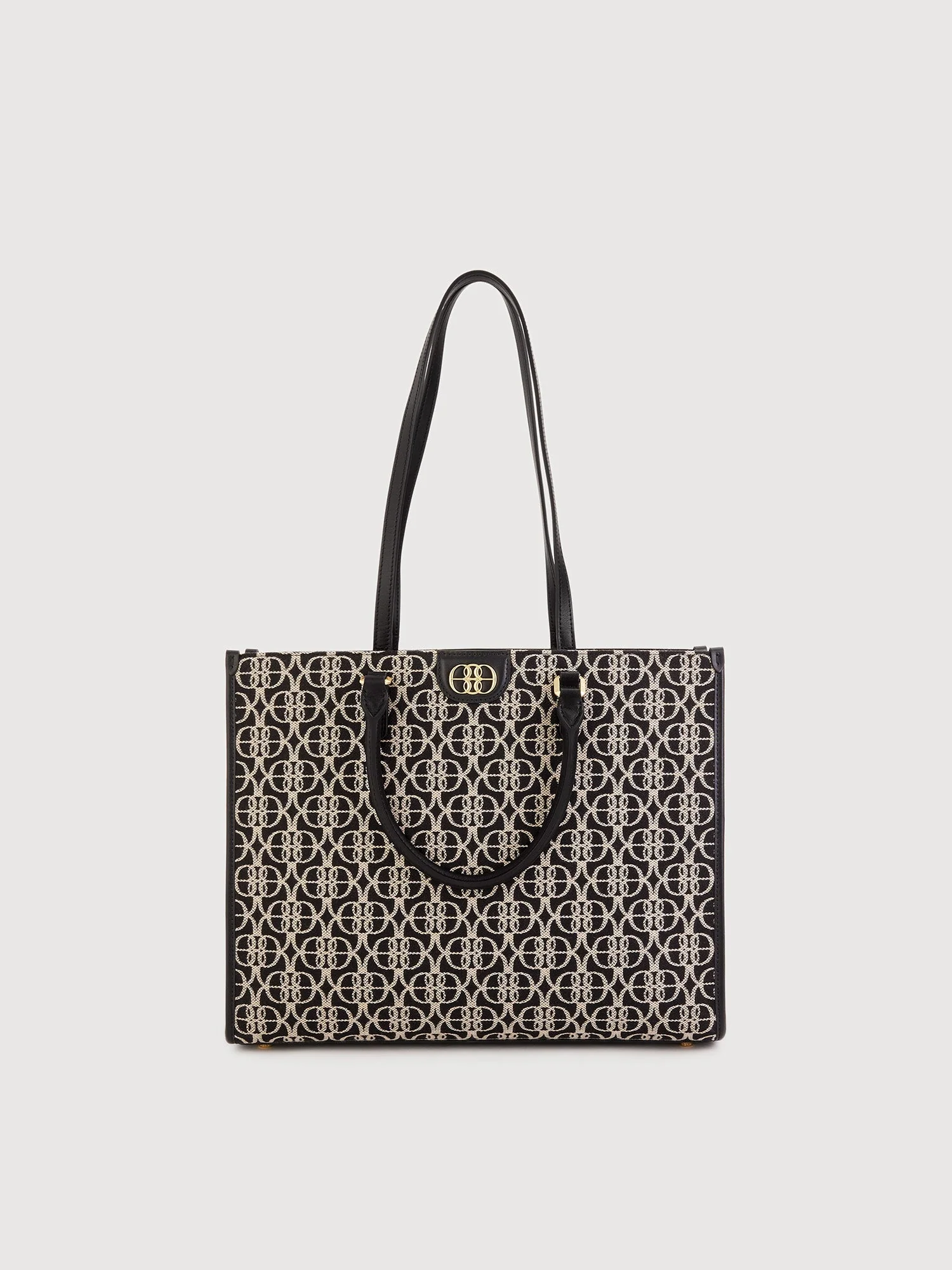Nadia Large Monogram Tote Bag - Image 5