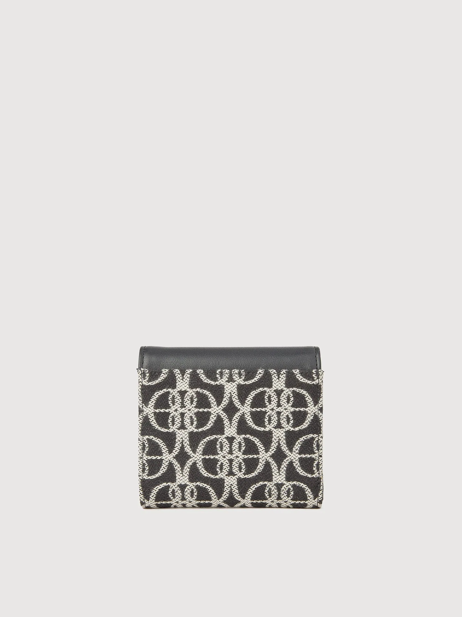Nadia Monogram Trifold Short Wallet - Image 3
