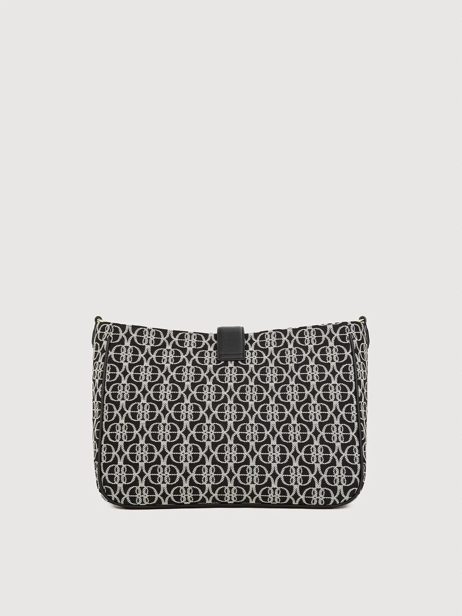 Nadia Monogram Satchel Bag - Image 5