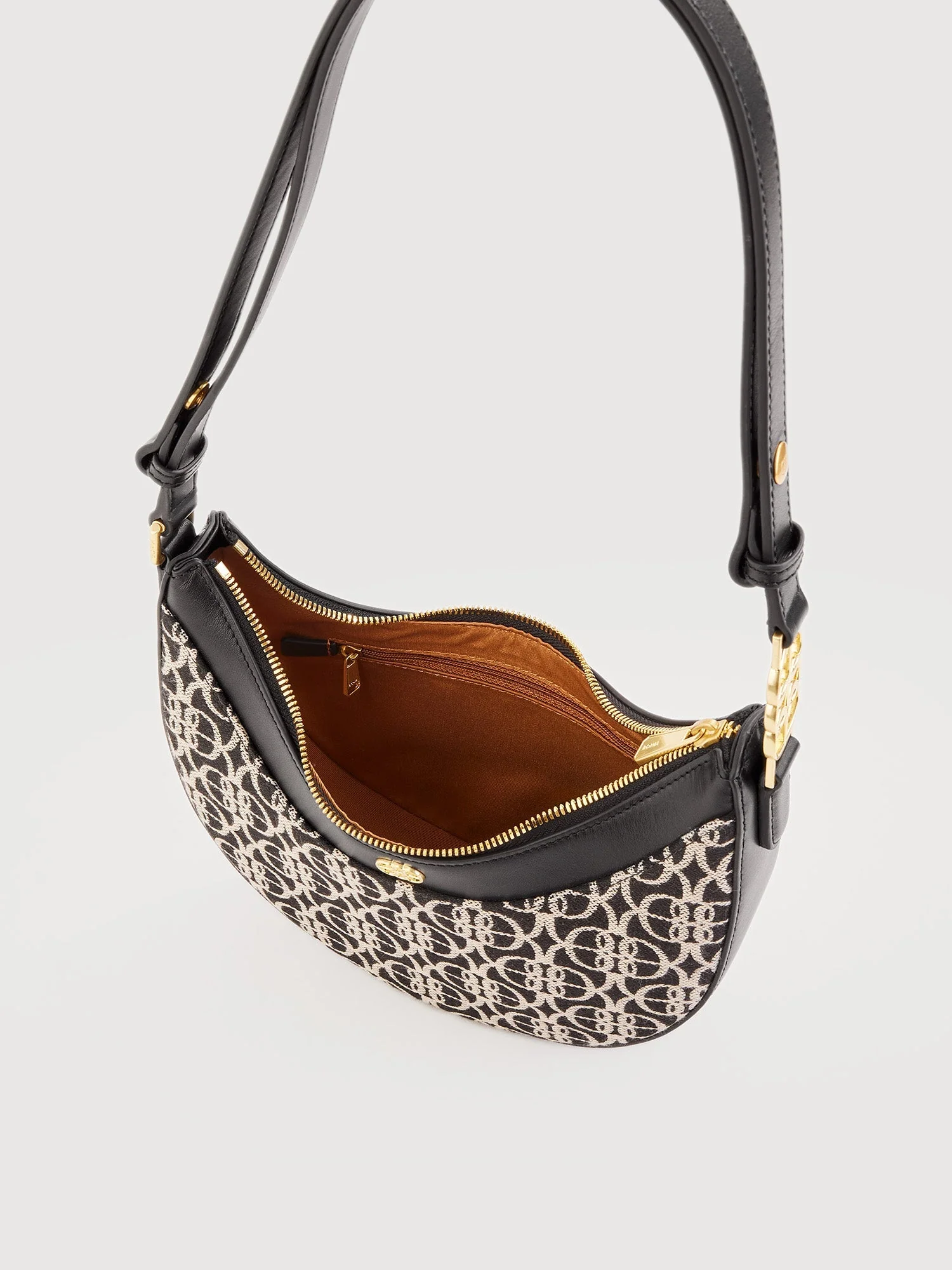 Nadia Monogram Shoulder Bag - Image 6