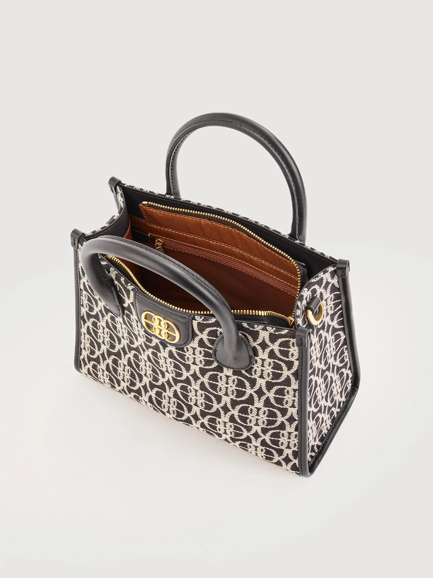 Nadia Small Monogram Tote Bag - Image 5